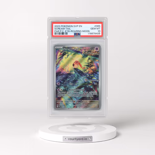 2023 Pokémon Svp EN-SV Black Star Promo #065 Scream Tail - Paradox Rift Pokemon Center Elite Trainer