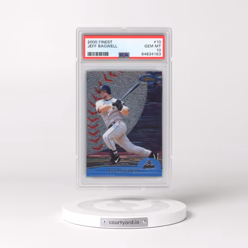 2000 Finest #10 Jeff Bagwell (PSA 10 GEM MINT)