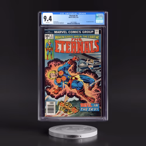 Eternals #3 CGC 9.4 White Pages (Marvel Comics, 9/76) - Universal
