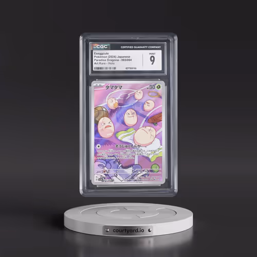 2024 Pokémon Sv7a-Paradise Dragona #065 Exeggcute - Art Rare (CGC 9 MINT)