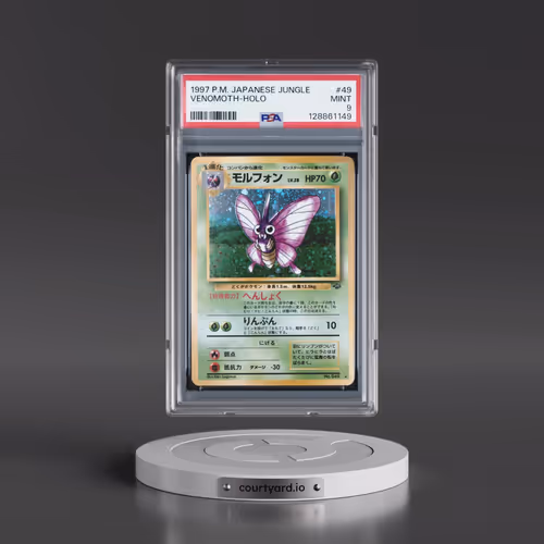 1997 Pokémon Jungle #49 Venomoth - Holo (PSA 9 MINT)