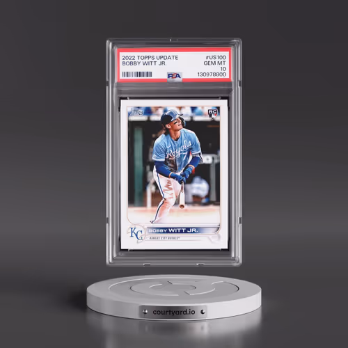 2022 Topps Update #US100 Bobby Witt Jr. (PSA 10 GEM MINT)