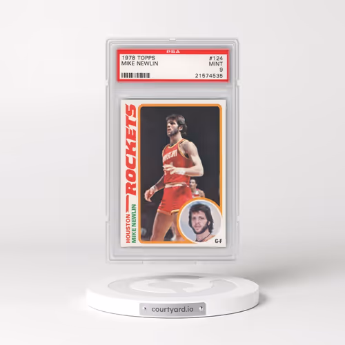 1978 Topps #124 Mike Newlin (PSA 9 MINT)