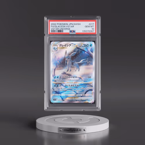 2022 Pokémon Sword & Shield Vstar Universe #217 Glaceon Vstar - Full Art (PSA 10 GEM MINT)
