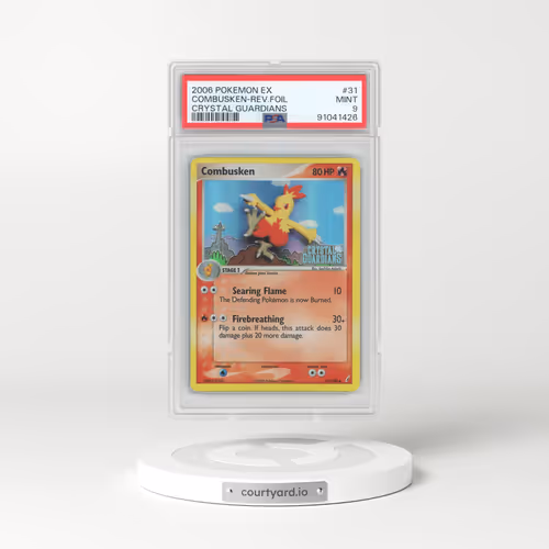 2006 EX Crystal Guardians #31 Combusken (PSA 9 MINT)