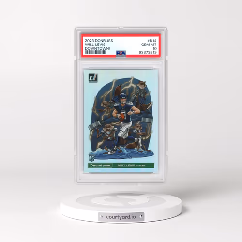2023 Panini Donruss Downtown! #D14 Will Levis (PSA 10 GEM MINT)