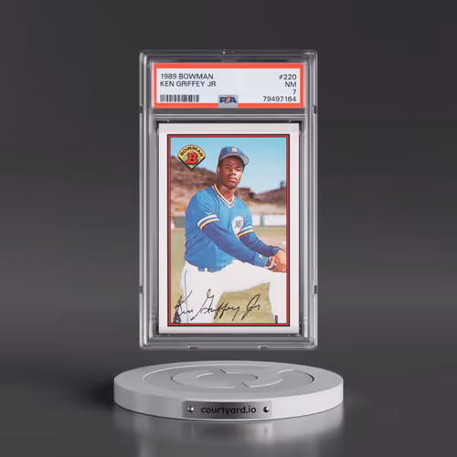 1989 Bowman #220 Ken Griffey Jr (PSA 7 NM)