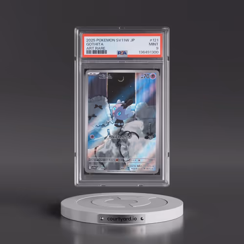 2025 Pokémon Sv11w-White Flare #121 Gothita - Art Rare (PSA 9 MINT)