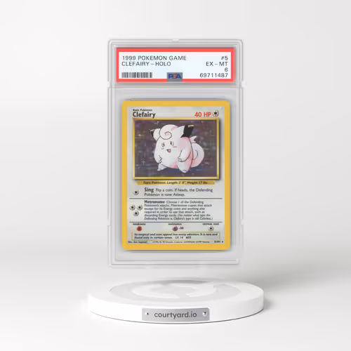 1999 Base Set #5 Clefairy - Holo (PSA 6 EX-MT)