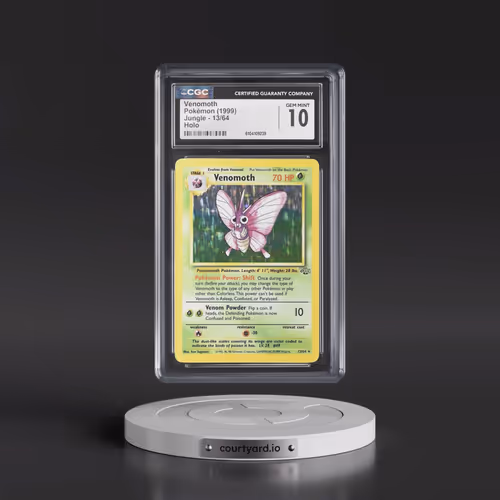 1999 Jungle #13/64 Venomoth - Holo (CGC 10 GEM MINT)