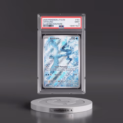 2025 Pokémon Jtg EN-Journey Together #161 Articuno - Illustration Rare (PSA 9 MINT)