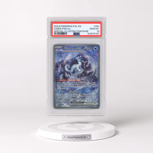 2023 Pokémon Pal EN-Paldea Evolved #261 Chien-Pao EX - Holo Special Illustration Rare (PSA 10 GEM MI