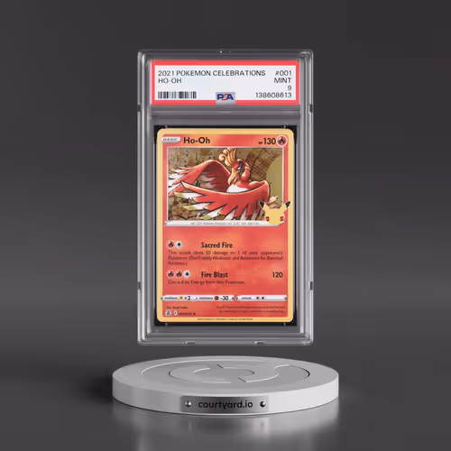 2021 Pokémon Celebrations #001 HO-Oh (PSA 9 MINT)