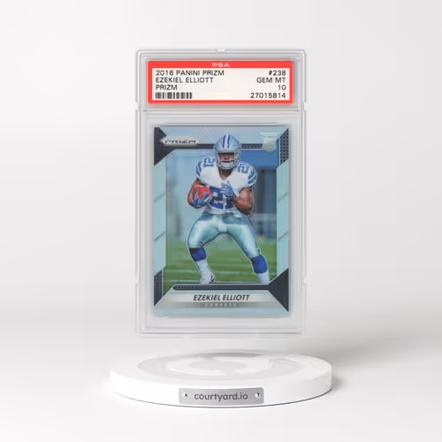 2016 Panini Prizm #238 Ezekiel Elliott - Prizm (PSA 10 GEM MINT)