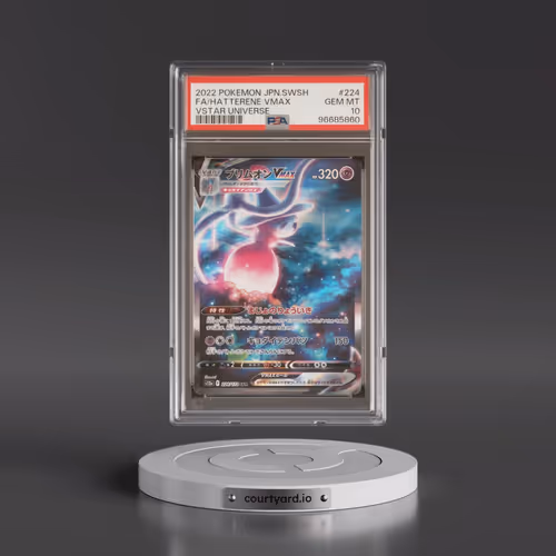 2022 Pokémon Sword & Shield Vstar Universe #224 Hatterene Vmax - Full Art (PSA 10 GEM MINT)