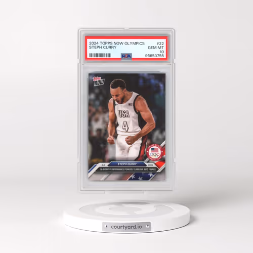 2024 Topps Now Olympic Games #22 Steph Curry (PSA 10 GEM MINT)
