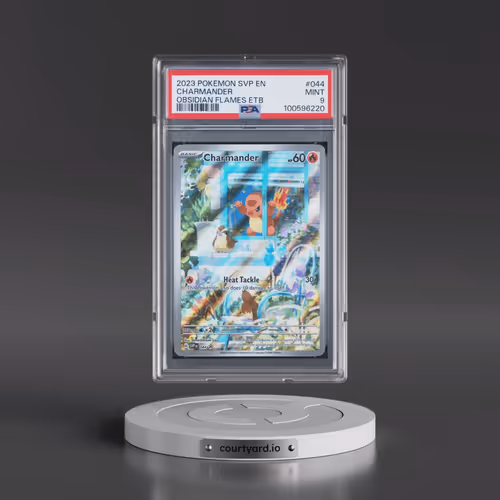 2023 Pokémon Svp EN-SV Black Star Promo #044 Charmander - Obsidian Flames Elite Trainer Box (PSA 9 M