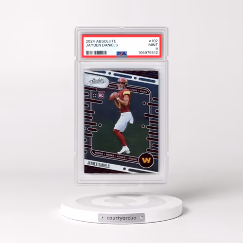 2024 Panini Absolute #102 Jayden Daniels (PSA 9 MINT)