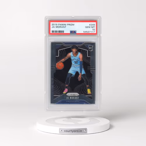 2019 Panini Prizm #249 Ja Morant (PSA 10 GEM MINT)