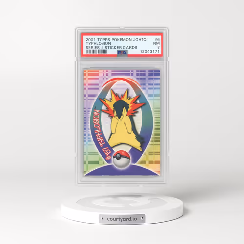 2001 Topps #6 Typhlosion (PSA 7 NM)