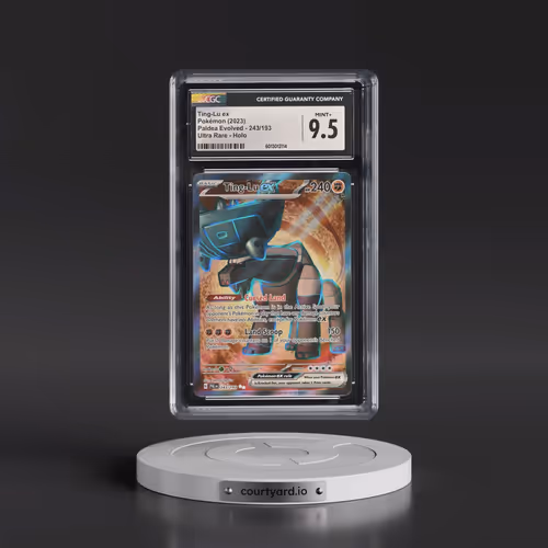 2023 Paldea Evolved - PAL EN #243/193 Ting-Lu ex - Ultra Rare Holo (CGC 9.5 MINT+)