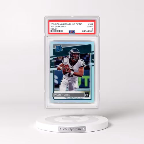 2020 Panini Donruss Optic #164 Jalen Hurts - Holo (PSA 9 MINT)