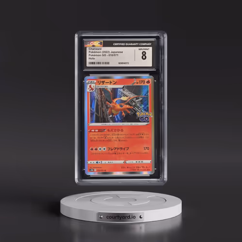 2022 Pokémon GO #010/071 Charizard - Holo (CGC 8 NM-MT)
