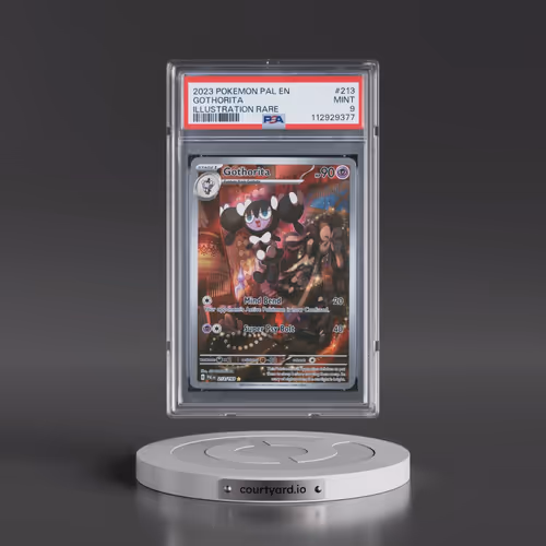 2023 Pokémon Pal EN-Paldea Evolved #213 Gothorita - Illustration Rare (PSA 9 MINT)