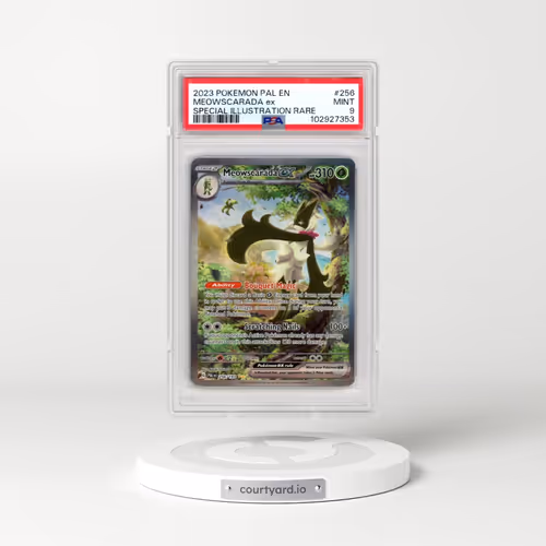 2023 Pokémon Pal EN-Paldea Evolved #256 Meowscarada EX - Holo Special Illustration Rare (PSA 9 MINT)