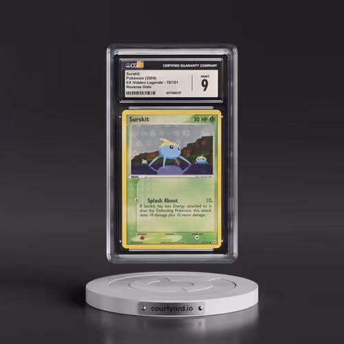 2004 EX Hidden Legends #76/101 Surskit - Reverse Holo (CGC 9 MINT)