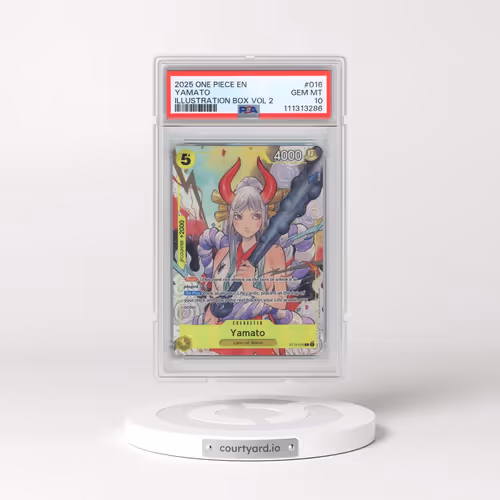 2025 One Piece Promos #016 Yamato - Illustration Box Vol 2 (PSA 10 GEM MINT)