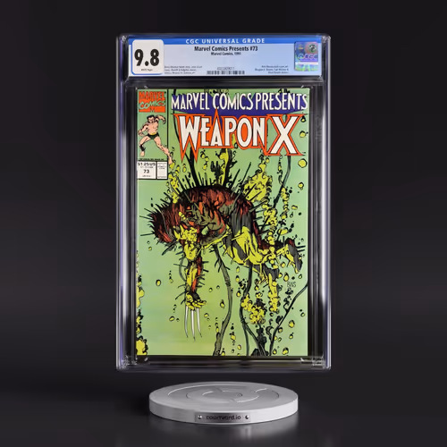 Marvel Comics Presents #73 CGC 9.8 White Pages (Marvel Comics, 1991)