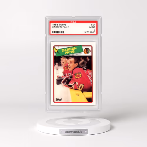 1988 Topps #51 Darren Pang (PSA 9 MINT)