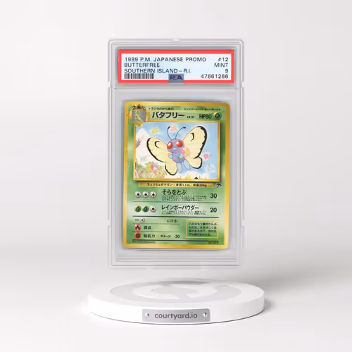 1999 Pokémon Promo Southern Islands #12 Butterfree - Southern Island-R.I. (PSA 9 MINT)