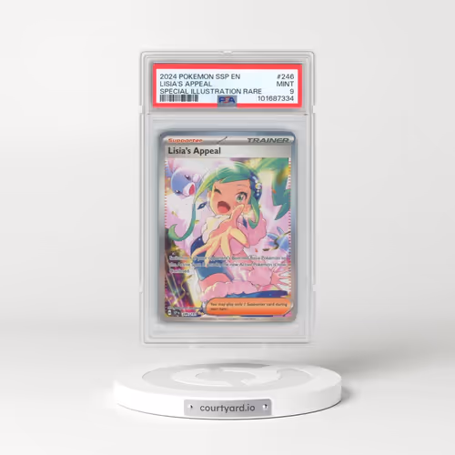 2024 Pokémon Ssp EN-Surging Sparks #246 Lisia's Appeal - Special Illustration Rare (PSA 9 MINT)