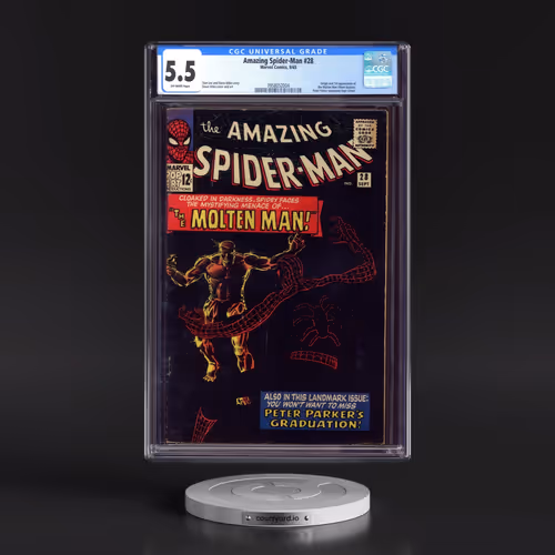 Amazing Spider-Man #28 CGC 5.5 Off-white Pages (Marvel Comics, 9/65)