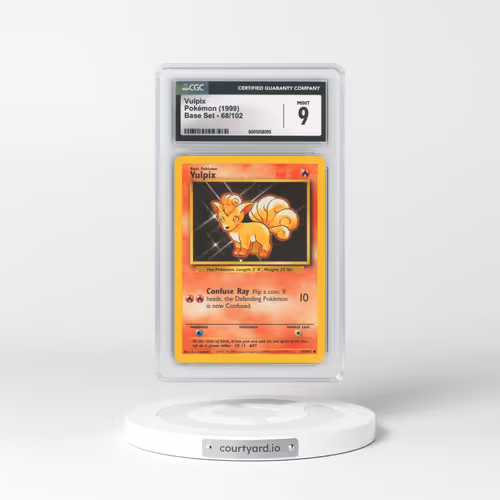 1999 Base Set #68/102 Vulpix (CGC 9 MINT)