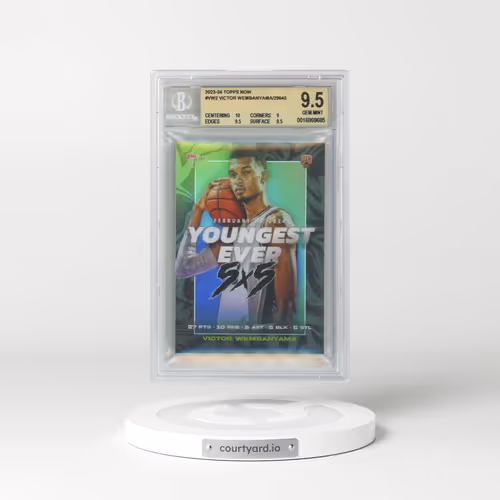 2023 Topps Now #VW2 Victor Wembanyama (BGS 9.5 GEM MINT)
