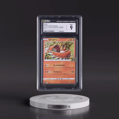 2021 25th Anniversary Collection #004/028 Ho-Oh - Holo (CGC 9 MINT)