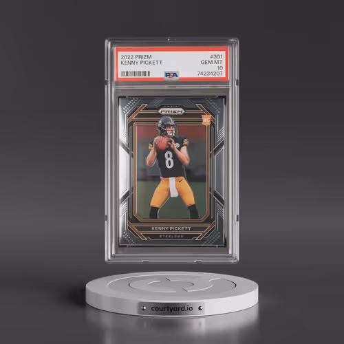2022 Panini Prizm #301 Kenny Pickett (PSA 10 GEM MINT)