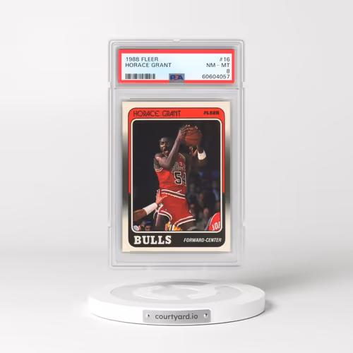1988 Fleer #16 Horace Grant (PSA 8 NM-MT)