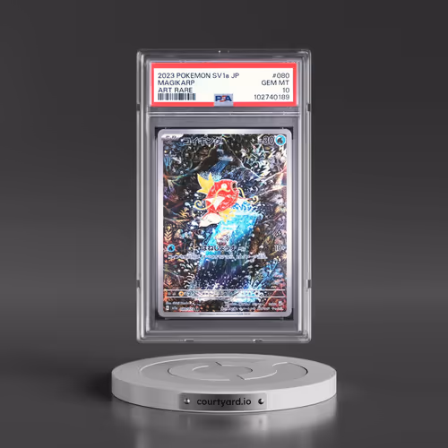 2023 Pokémon Sv1a-Triplet Beat #080 Magikarp - Art Rare (PSA 10 GEM MINT)