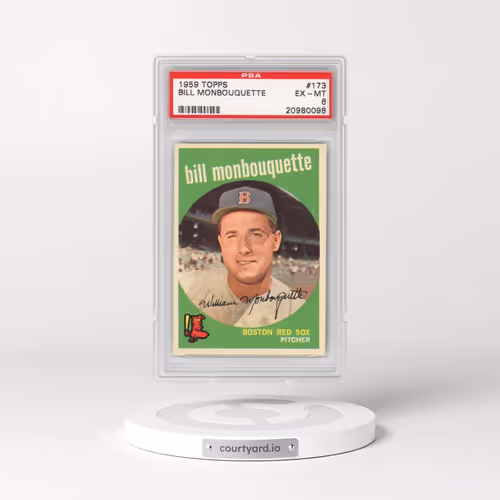 1959 Topps #173 Bill Monbouquette (PSA 6 EX-MT)