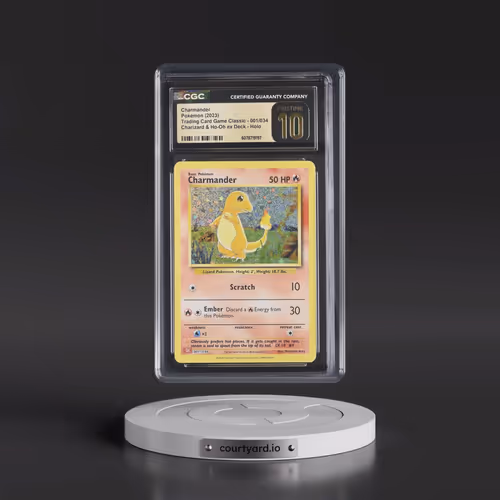 2023 Trading Card Game Classic - CLV, CLC, CLB #001/034 Charmander - Charizard & Ho-Oh ex Deck - CLC