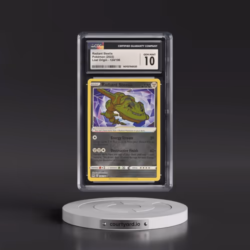 2022 Lost Origin #124/196 Radiant Steelix - Holo (CGC 10 GEM MINT)
