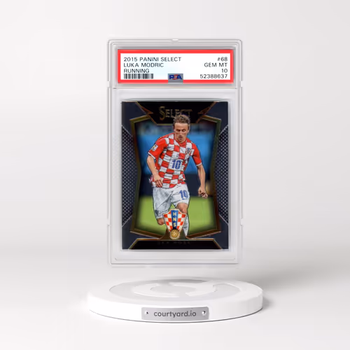 2015 Panini Select #68 Luka Modric - Running (PSA 10 GEM MINT)