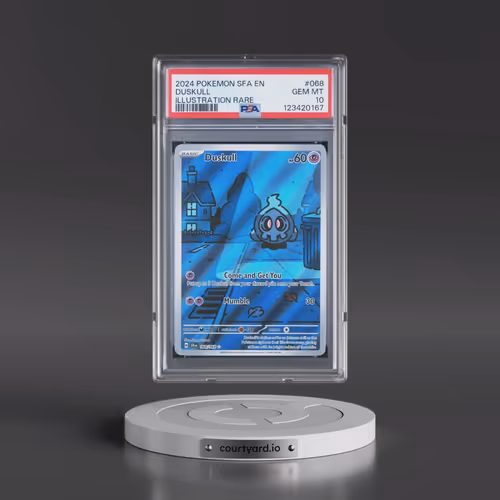 2024 Pokémon Sfa EN-Shrouded Fable #068 Duskull - Illustration Rare (PSA 10 GEM MINT)