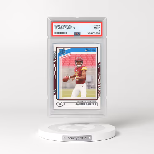 2024 Panini Donruss #389 Jayden Daniels (PSA 9 MINT)