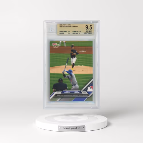 2024 Topps Now #264 Paul Skenes/Shohei Ohtani (BGS 9.5 GEM MINT)