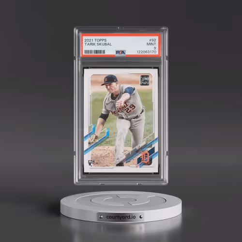 2021 Topps #92 Tarik Skubal (PSA 9 MINT)